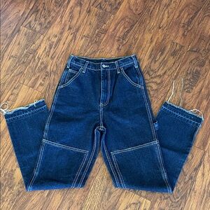 J Galt Blue Cargo/ Carpenter Jeans, size S